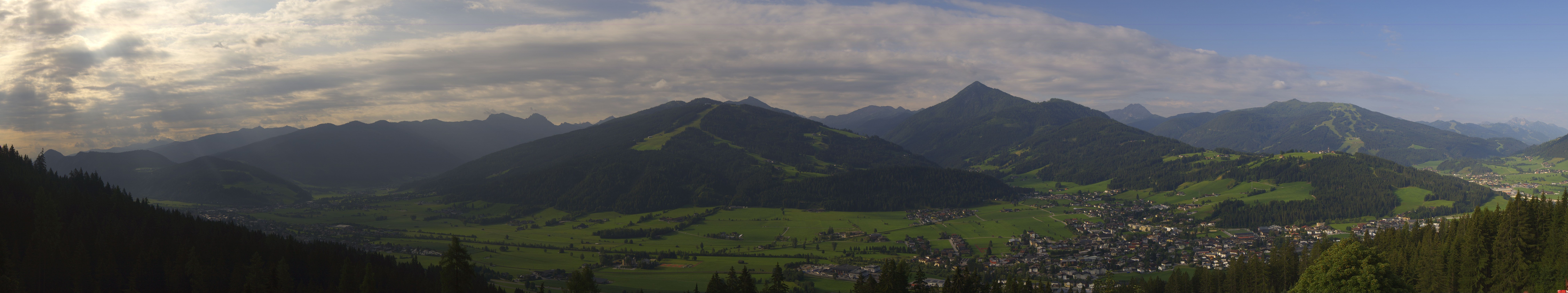 Archiv Foto Webcam Berggasthof Habersattgut: Panoramablick Altenmarkt