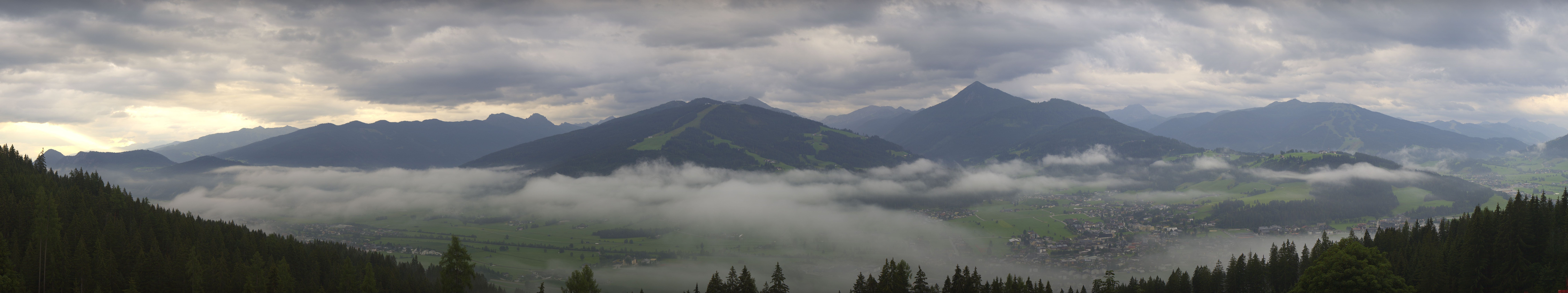 Archiv Foto Webcam Berggasthof Habersattgut: Panoramablick Altenmarkt