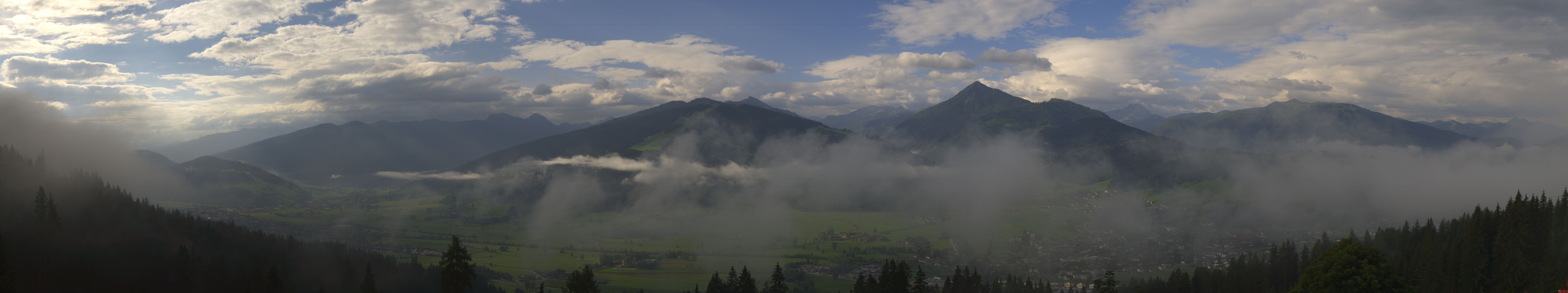 Archiv Foto Webcam Berggasthof Habersattgut: Panoramablick Altenmarkt