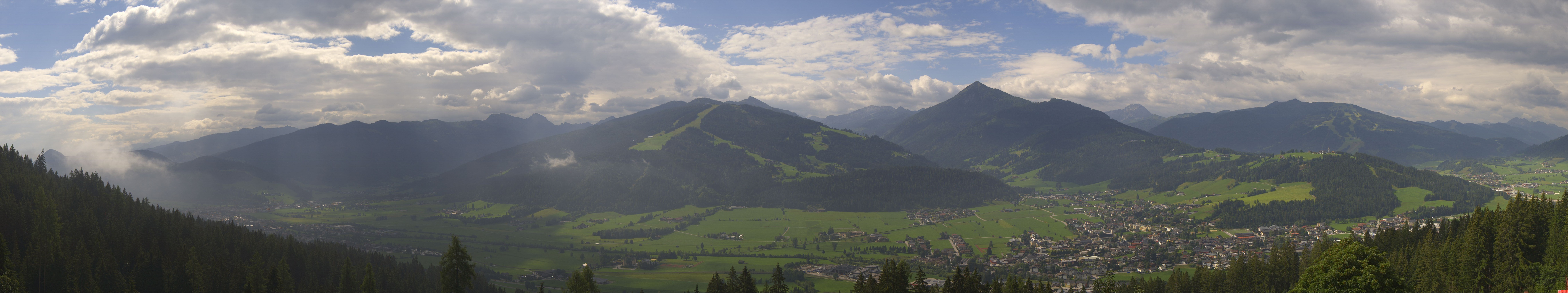 Archiv Foto Webcam Berggasthof Habersattgut: Panoramablick Altenmarkt