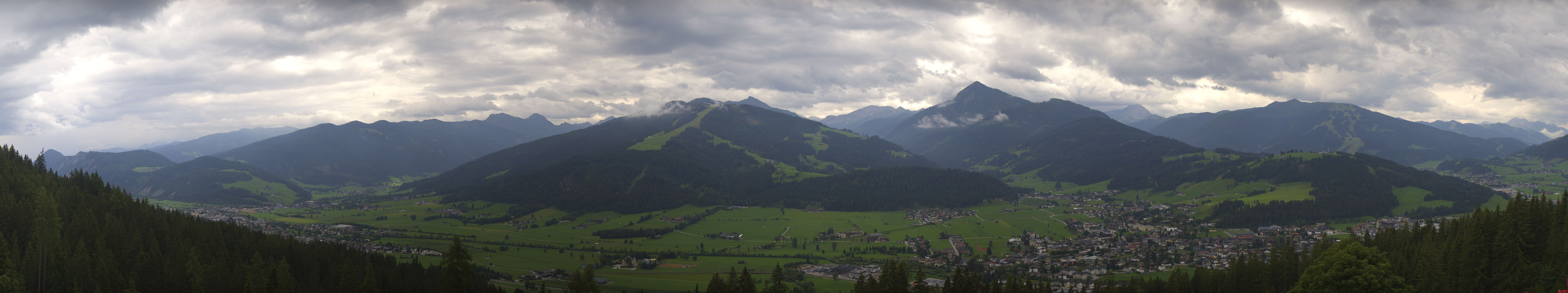 Archiv Foto Webcam Berggasthof Habersattgut: Panoramablick Altenmarkt