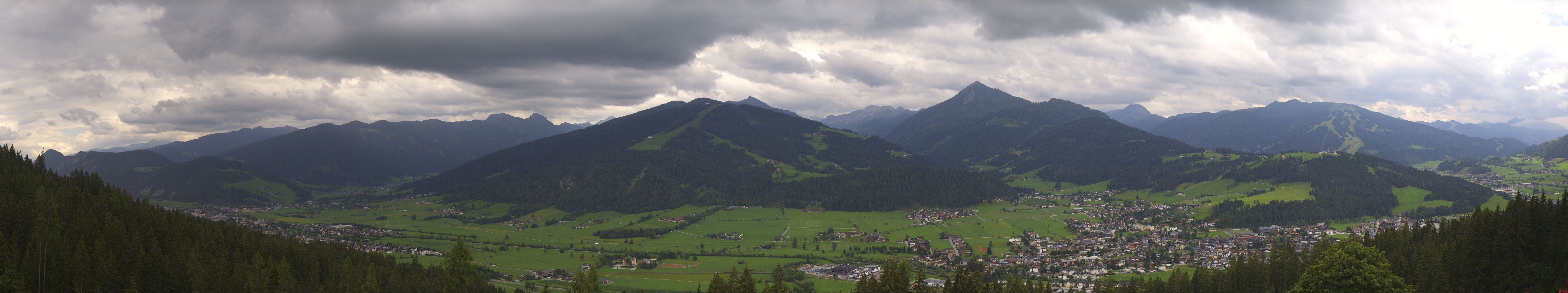 Archiv Foto Webcam Berggasthof Habersattgut: Panoramablick Altenmarkt