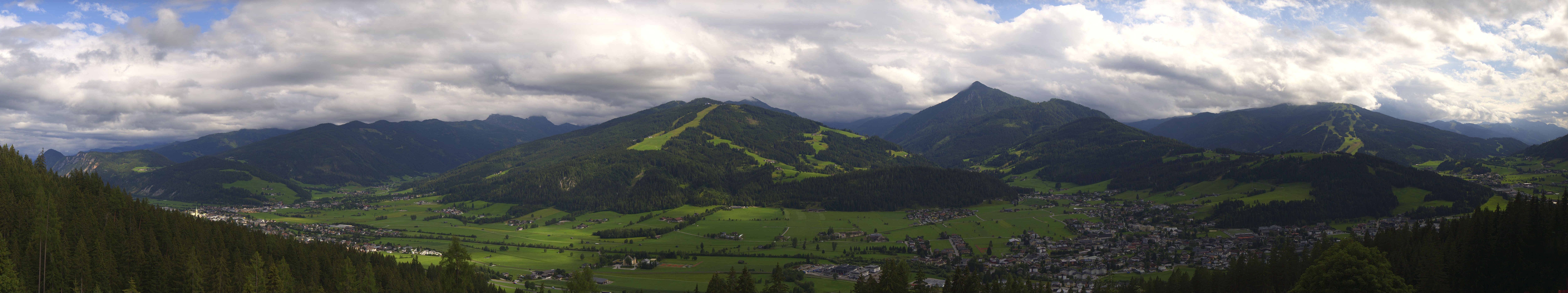 Archiv Foto Webcam Berggasthof Habersattgut: Panoramablick Altenmarkt