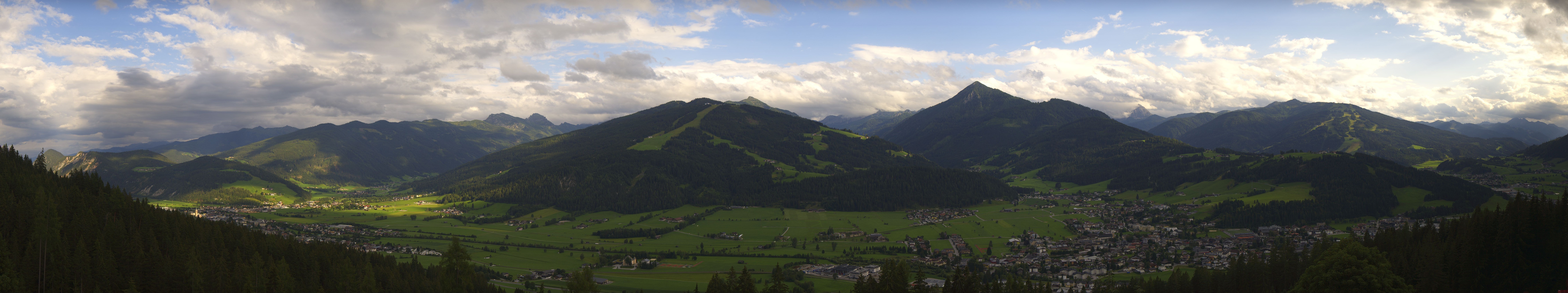 Archiv Foto Webcam Berggasthof Habersattgut: Panoramablick Altenmarkt