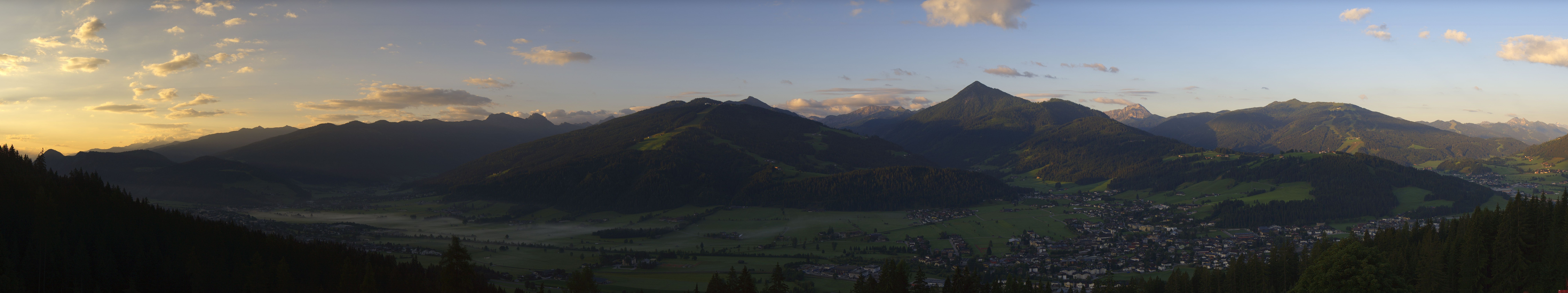 Archiv Foto Webcam Berggasthof Habersattgut: Panoramablick Altenmarkt