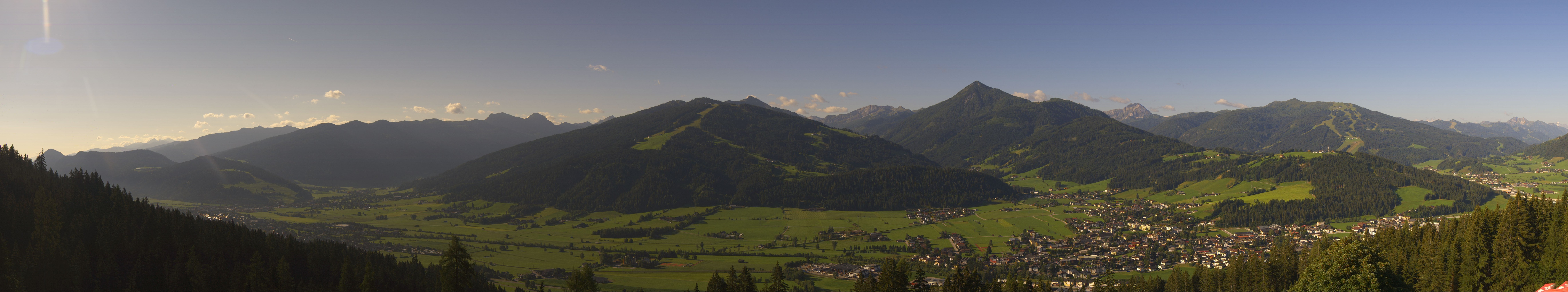 Archiv Foto Webcam Berggasthof Habersattgut: Panoramablick Altenmarkt