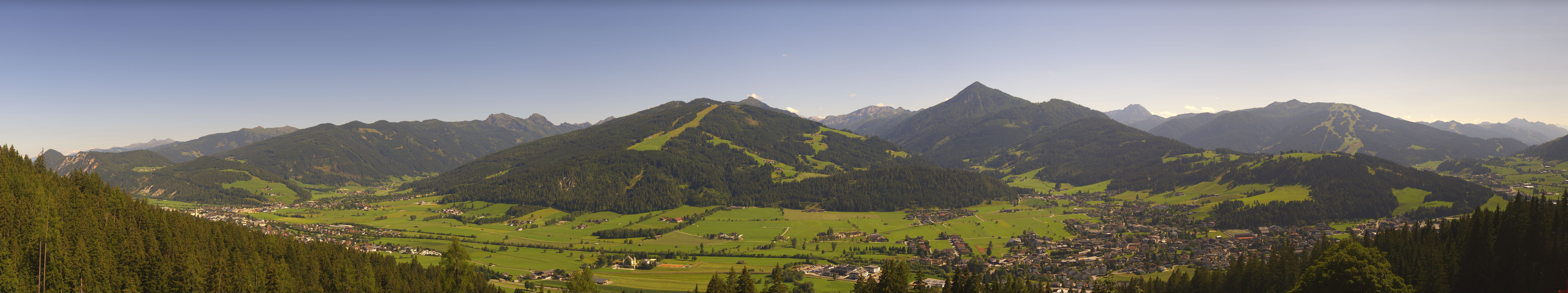 Archiv Foto Webcam Berggasthof Habersattgut: Panoramablick Altenmarkt