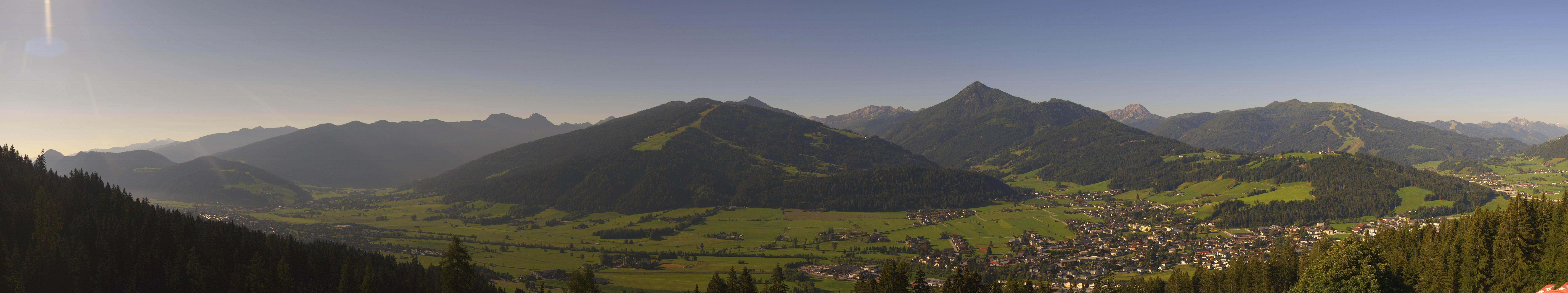 Archiv Foto Webcam Berggasthof Habersattgut: Panoramablick Altenmarkt