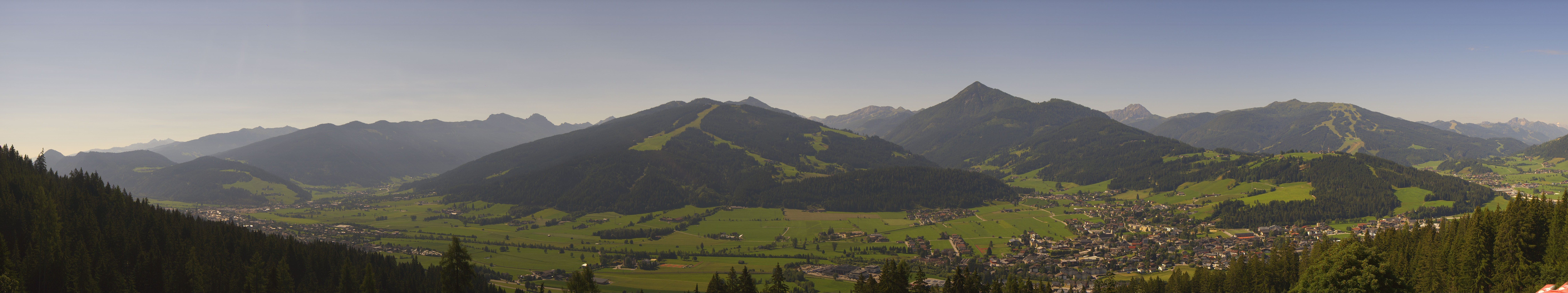 Archiv Foto Webcam Berggasthof Habersattgut: Panoramablick Altenmarkt