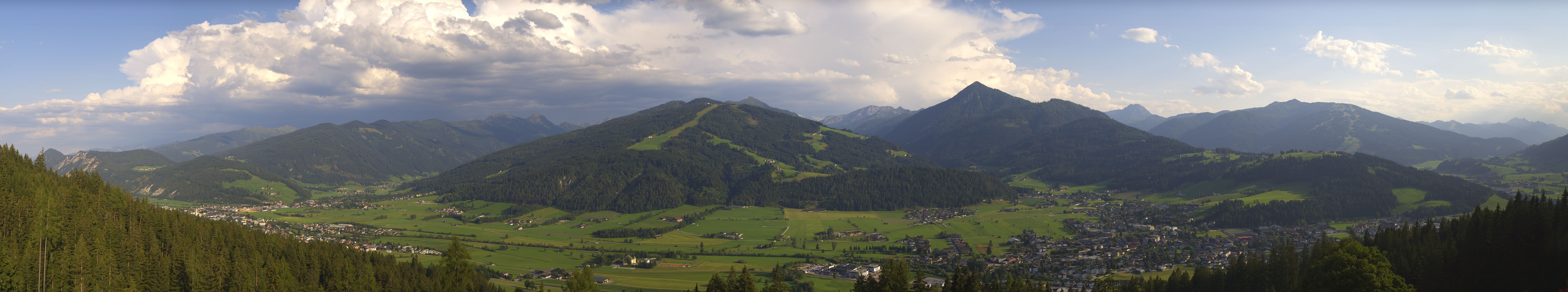 Archiv Foto Webcam Berggasthof Habersattgut: Panoramablick Altenmarkt