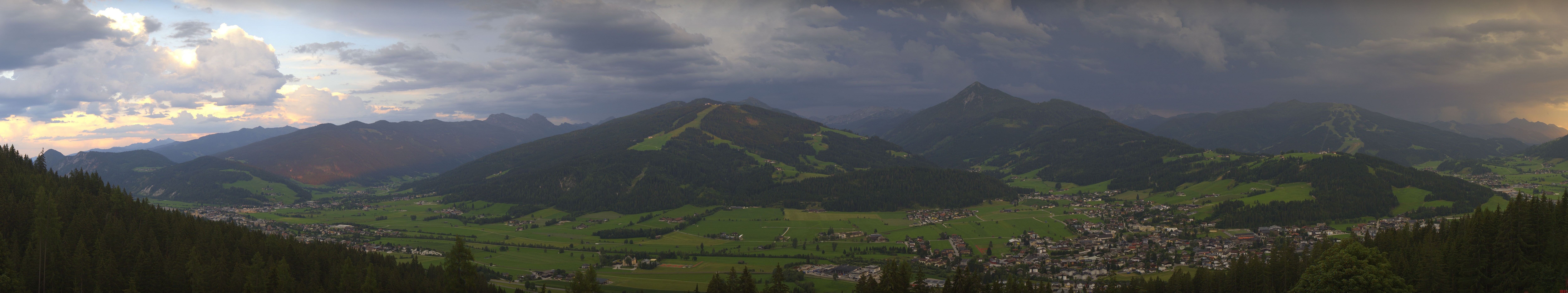Archiv Foto Webcam Berggasthof Habersattgut: Panoramablick Altenmarkt