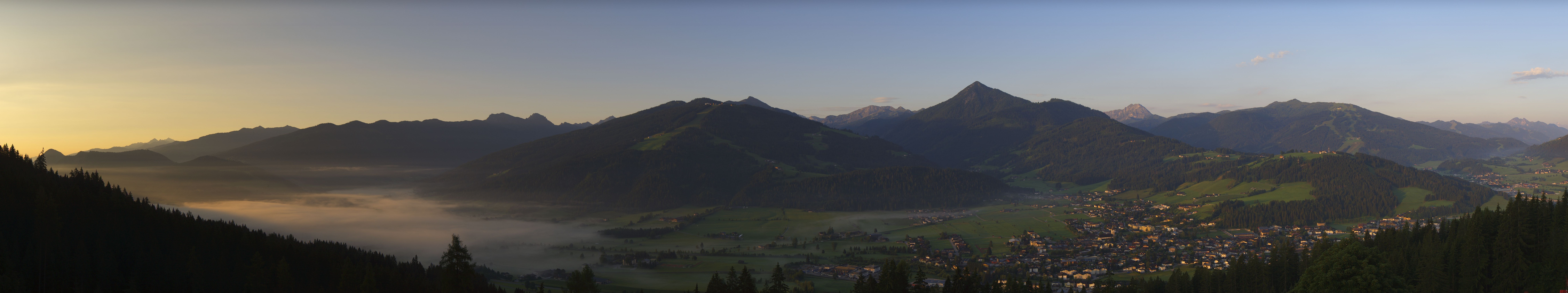 Archiv Foto Webcam Berggasthof Habersattgut: Panoramablick Altenmarkt