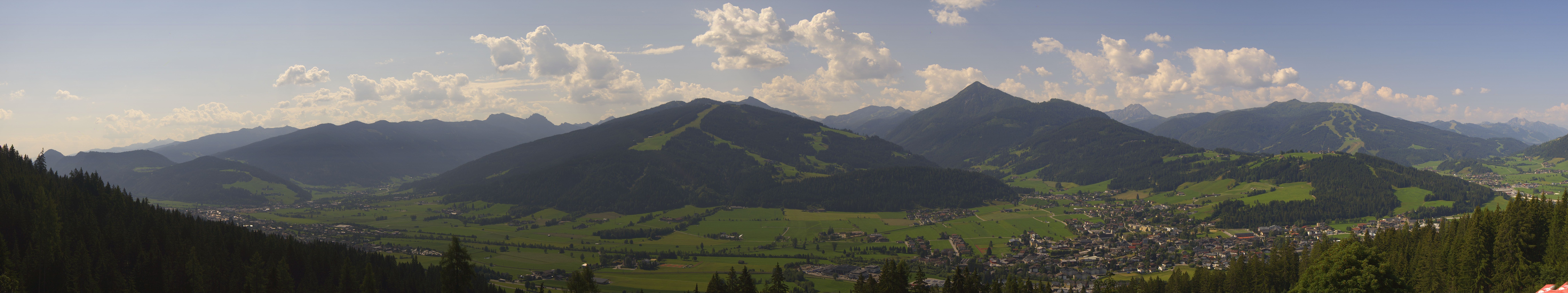 Archiv Foto Webcam Berggasthof Habersattgut: Panoramablick Altenmarkt