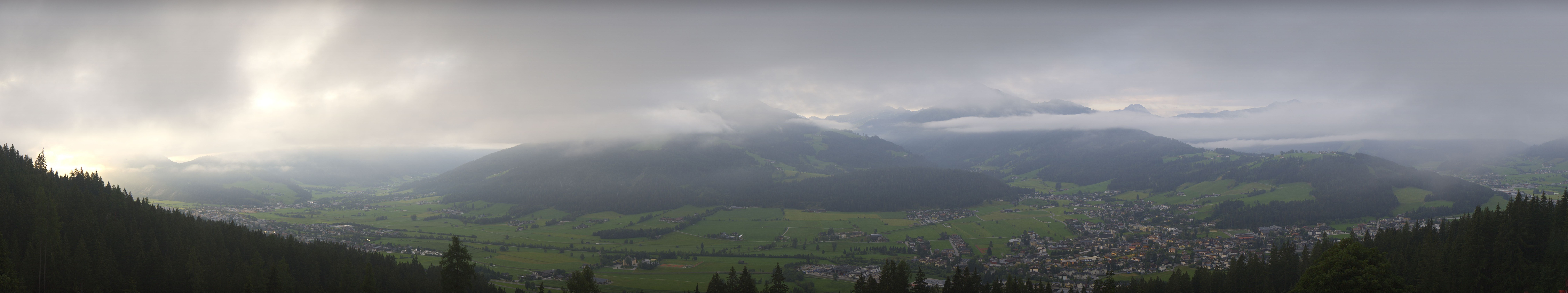 Archived image Webcam Enjoy the view from the 'Berggasthof Habersattgut' into the Enns valley