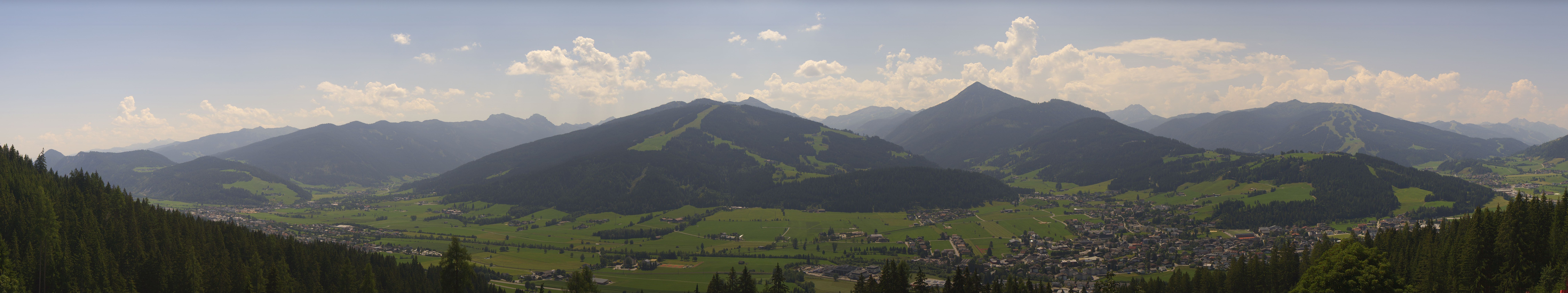 Archived image Webcam Enjoy the view from the 'Berggasthof Habersattgut' into the Enns valley