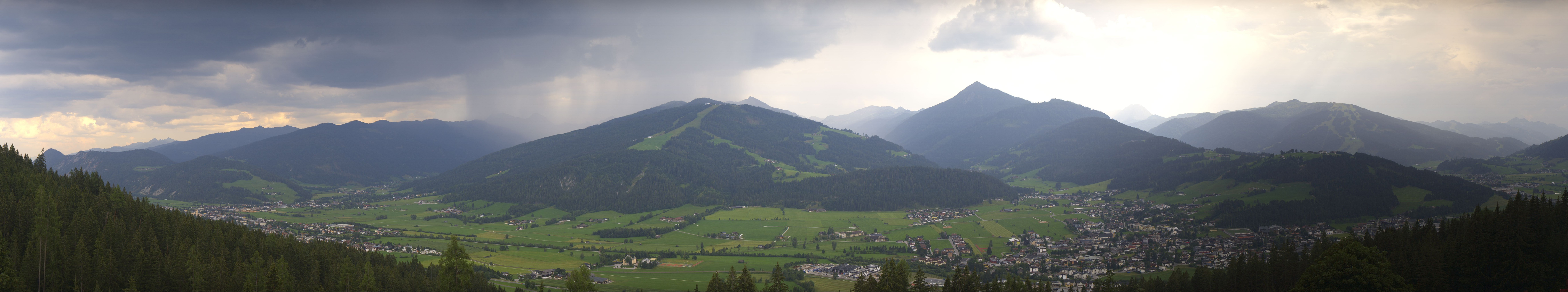 Archived image Webcam Enjoy the view from the 'Berggasthof Habersattgut' into the Enns valley