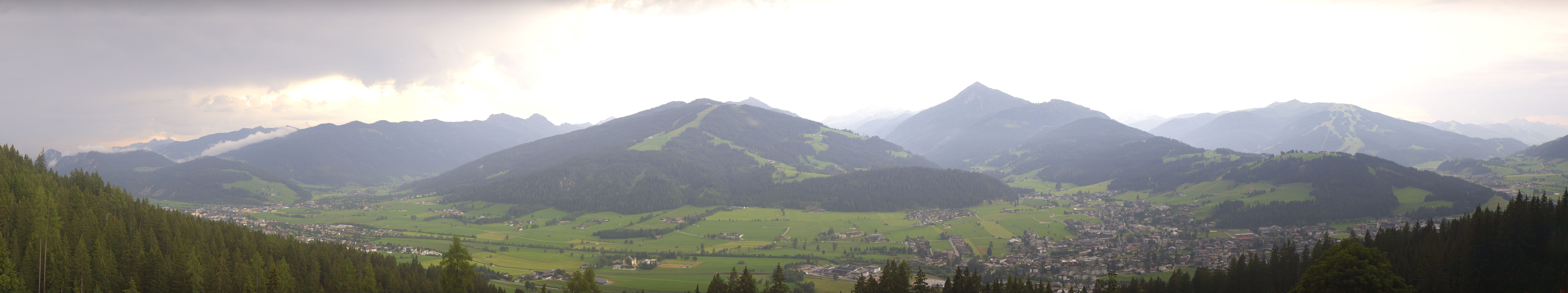 Archived image Webcam Enjoy the view from the 'Berggasthof Habersattgut' into the Enns valley
