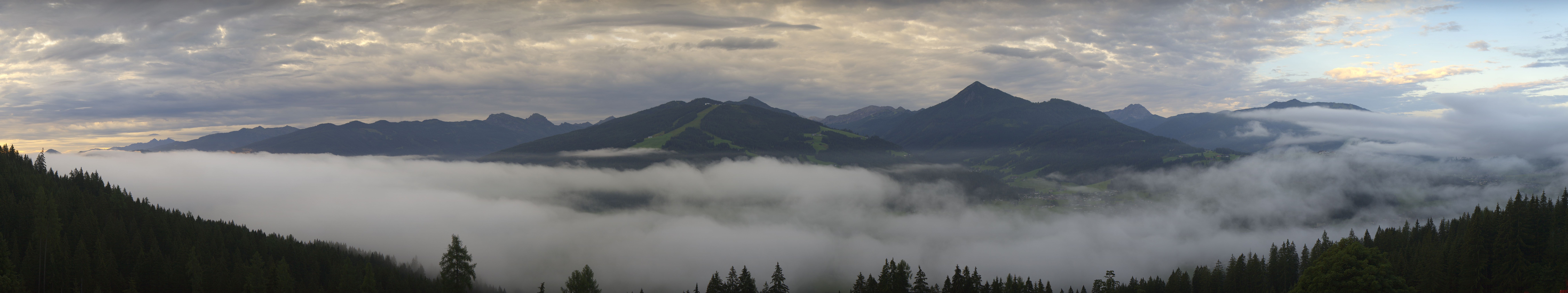 Archiv Foto Webcam Berggasthof Habersattgut: Panoramablick Altenmarkt