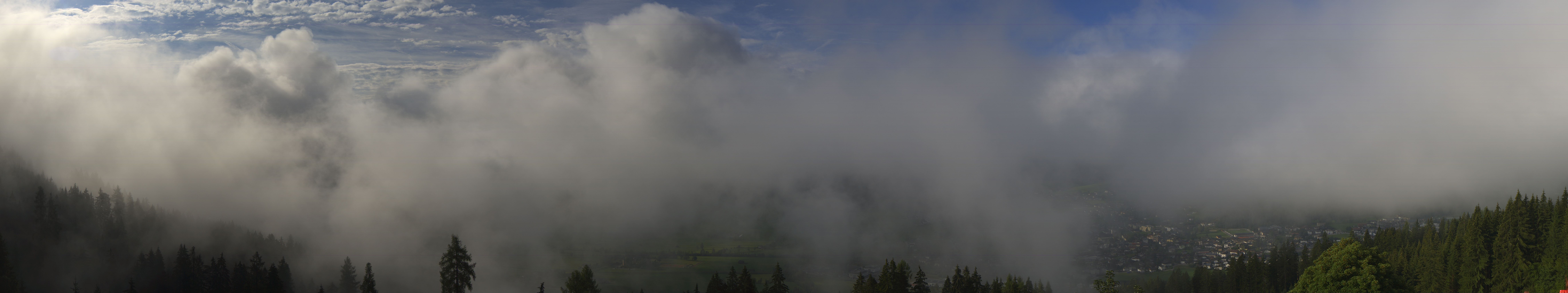Archiv Foto Webcam Berggasthof Habersattgut: Panoramablick Altenmarkt