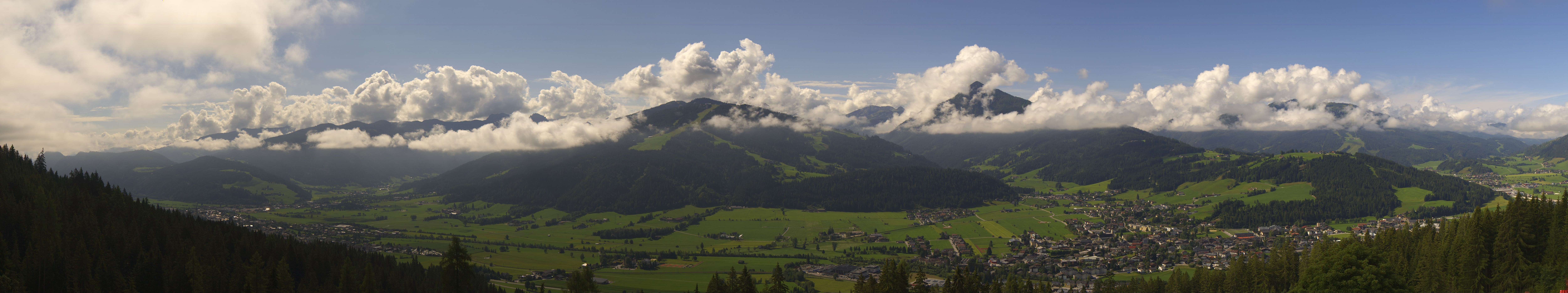 Archiv Foto Webcam Berggasthof Habersattgut: Panoramablick Altenmarkt
