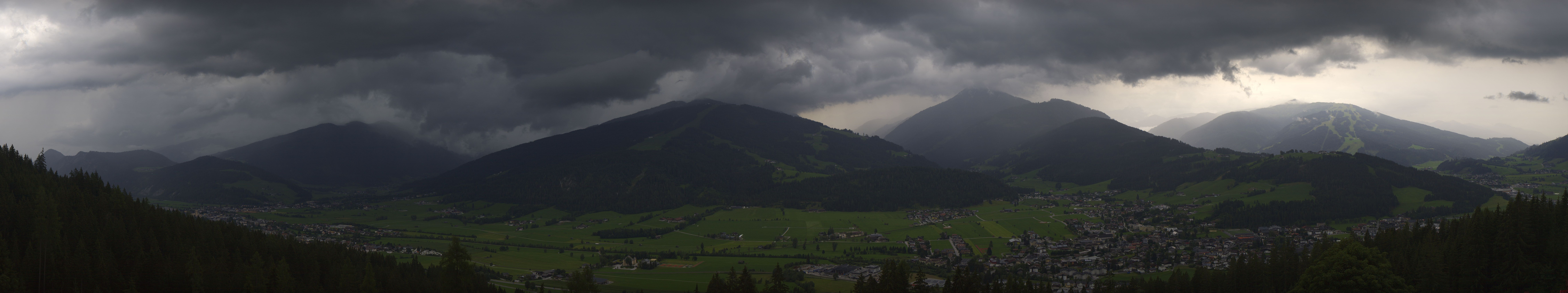 Archiv Foto Webcam Berggasthof Habersattgut: Panoramablick Altenmarkt