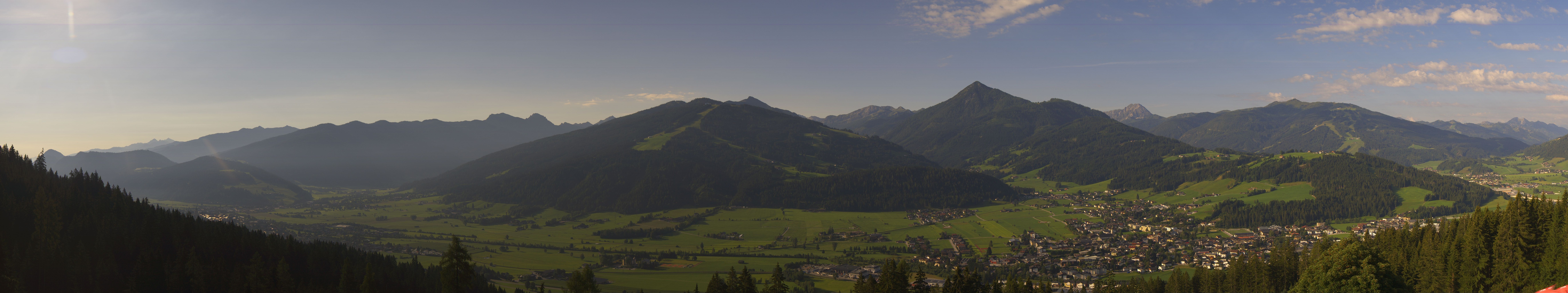 Archived image Webcam Enjoy the view from the 'Berggasthof Habersattgut' into the Enns valley