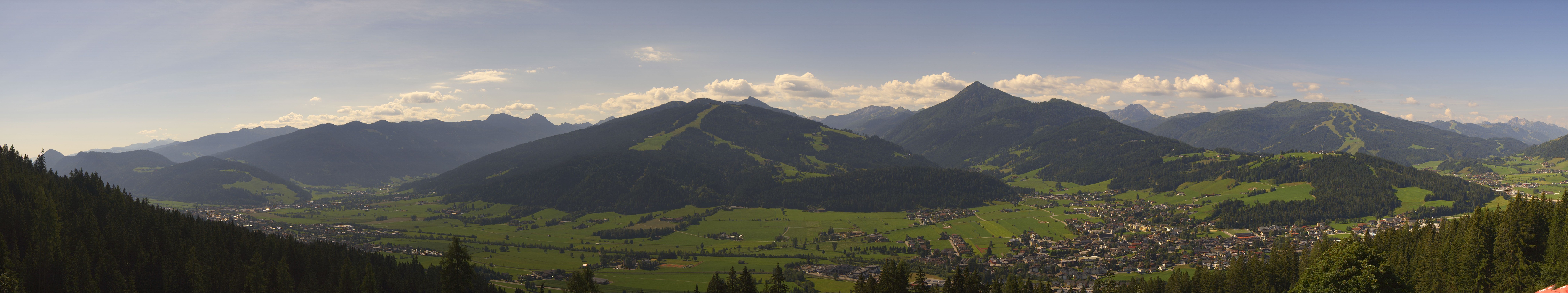 Archived image Webcam Enjoy the view from the 'Berggasthof Habersattgut' into the Enns valley