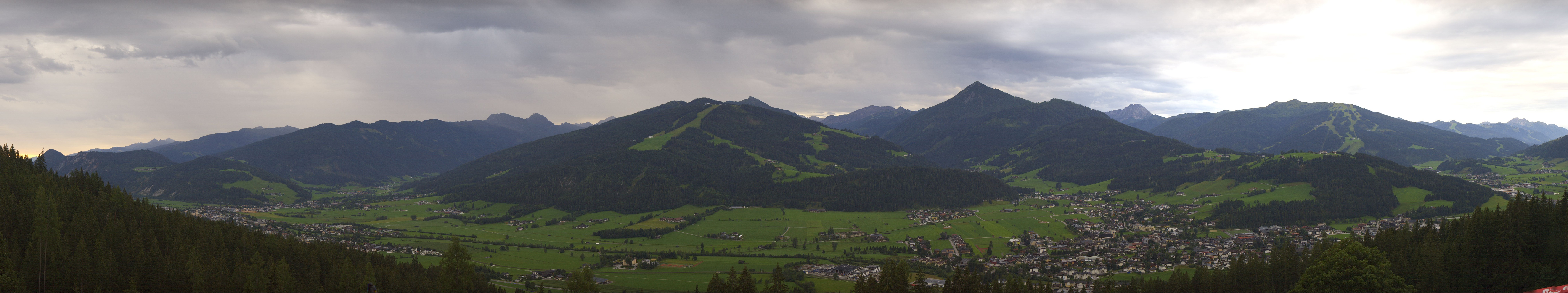 Archiv Foto Webcam Berggasthof Habersattgut: Panoramablick Altenmarkt
