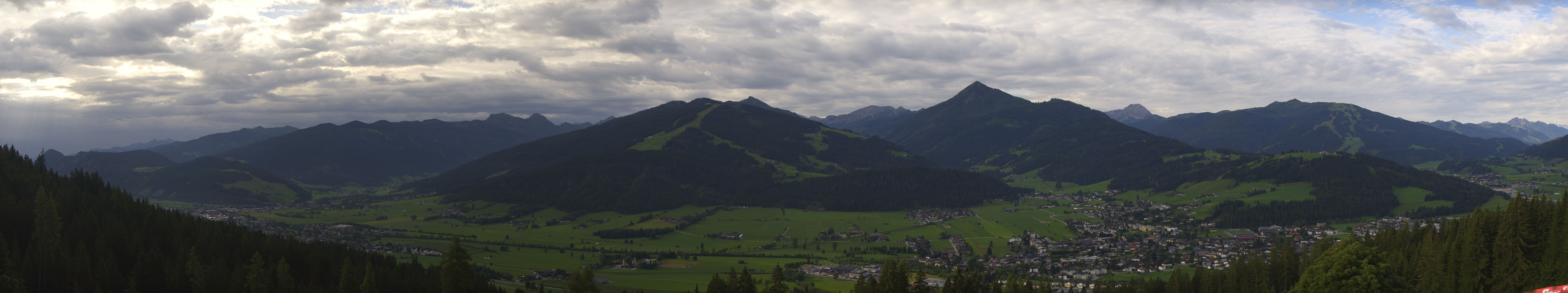 Archiv Foto Webcam Berggasthof Habersattgut: Panoramablick Altenmarkt