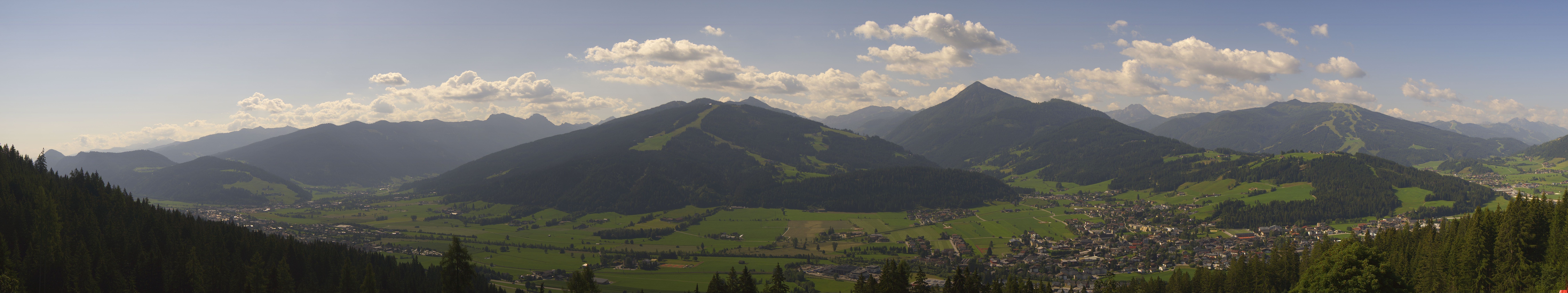 Archiv Foto Webcam Berggasthof Habersattgut: Panoramablick Altenmarkt