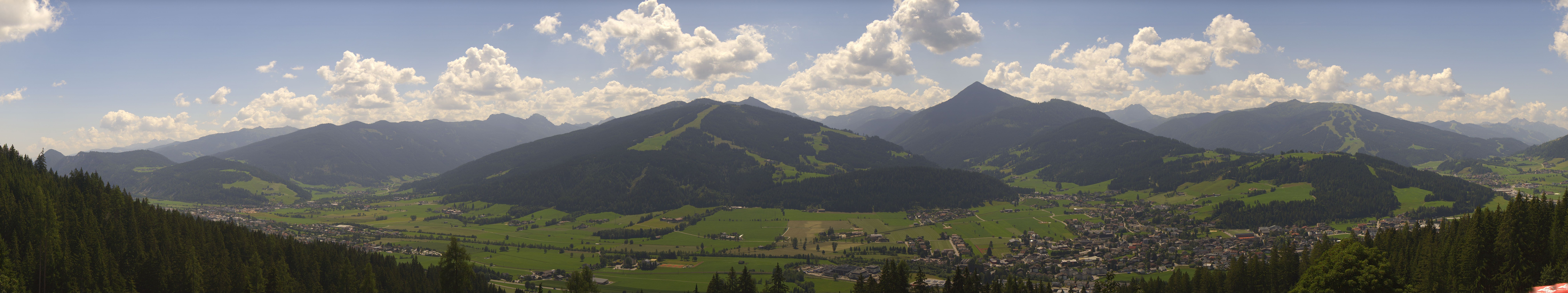 Archiv Foto Webcam Berggasthof Habersattgut: Panoramablick Altenmarkt