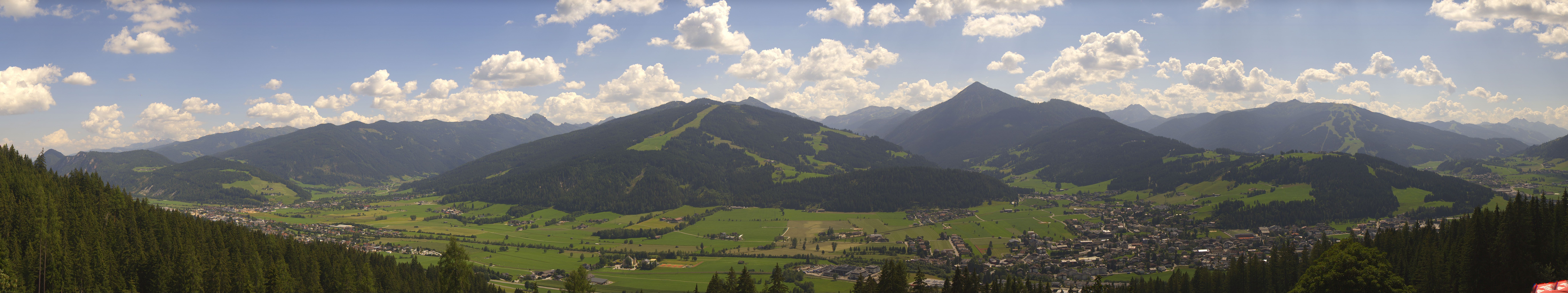 Archiv Foto Webcam Berggasthof Habersattgut: Panoramablick Altenmarkt