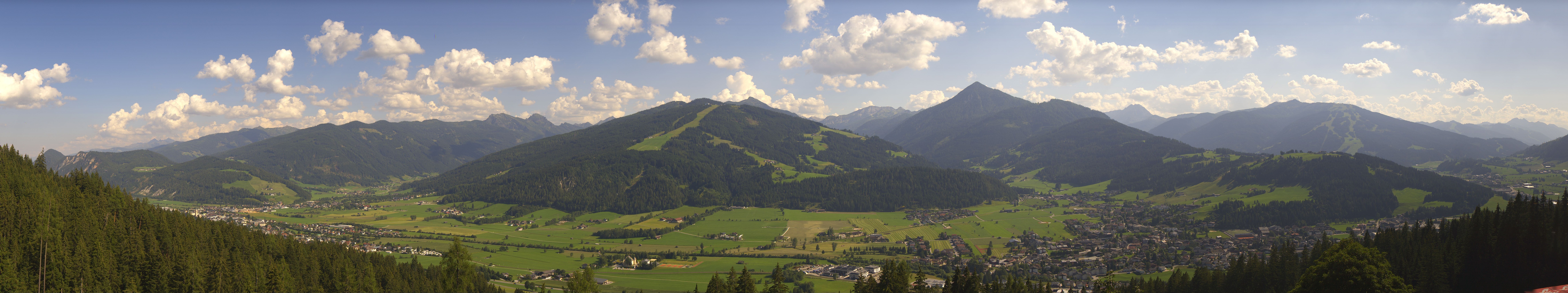 Archiv Foto Webcam Berggasthof Habersattgut: Panoramablick Altenmarkt