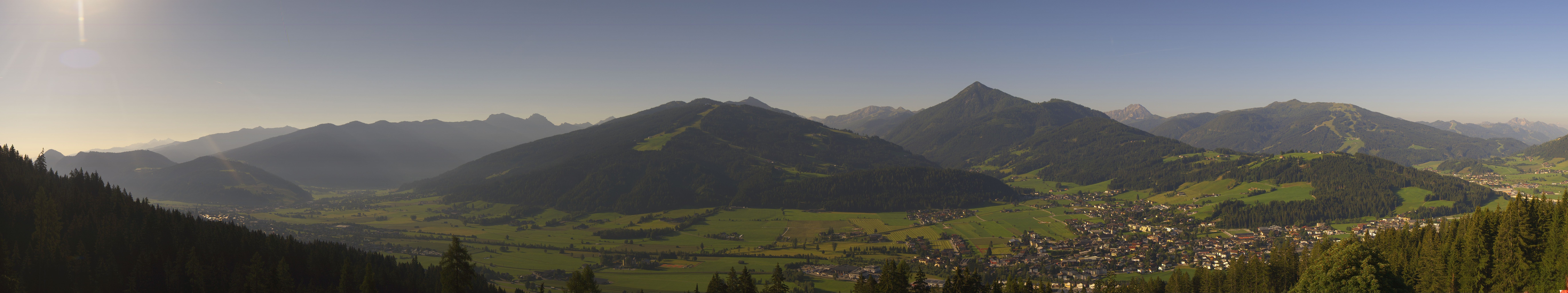 Archived image Webcam Enjoy the view from the 'Berggasthof Habersattgut' into the Enns valley