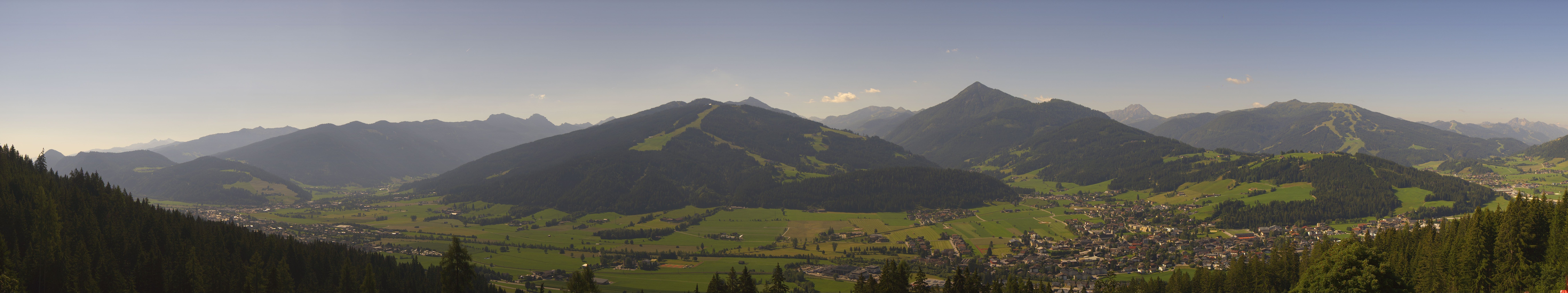 Archived image Webcam Enjoy the view from the 'Berggasthof Habersattgut' into the Enns valley