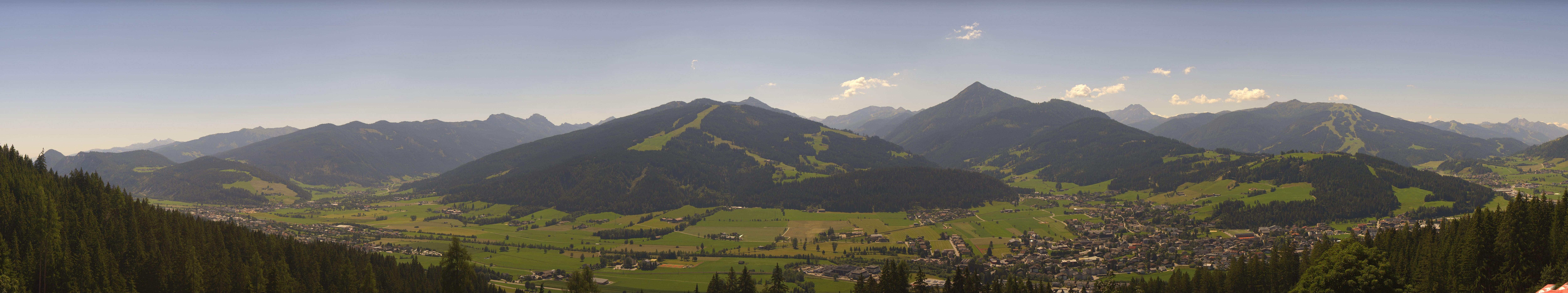 Archived image Webcam Enjoy the view from the 'Berggasthof Habersattgut' into the Enns valley