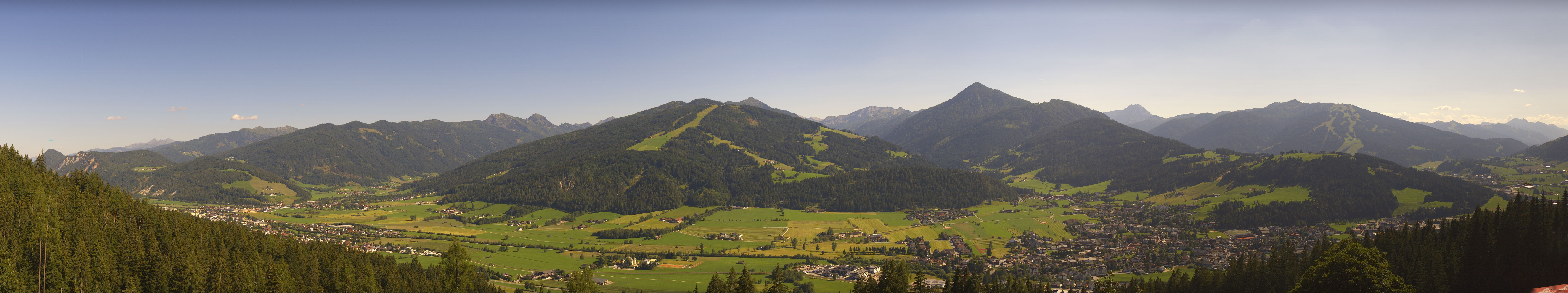 Archived image Webcam Enjoy the view from the 'Berggasthof Habersattgut' into the Enns valley