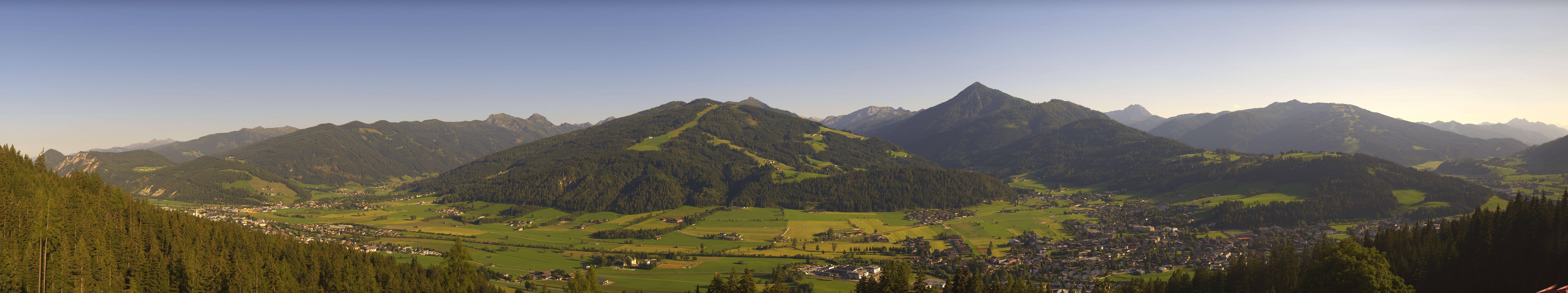 Archived image Webcam Enjoy the view from the 'Berggasthof Habersattgut' into the Enns valley