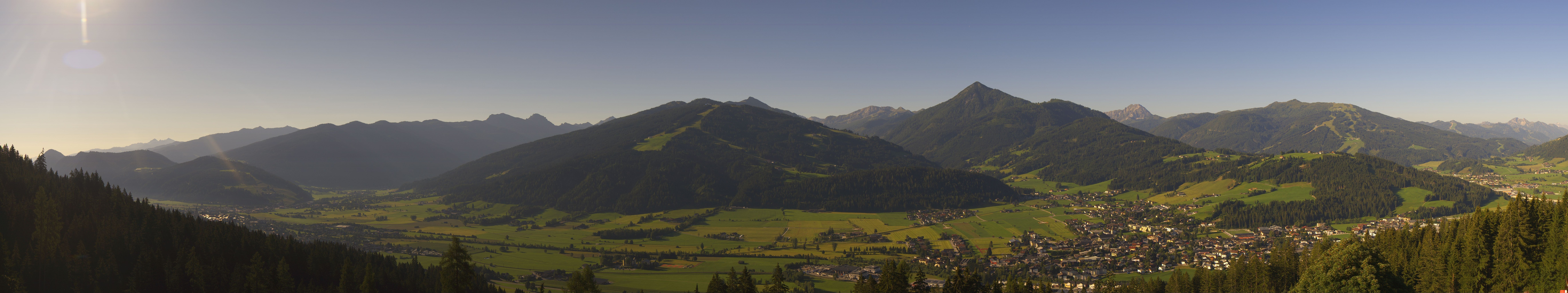 Archived image Webcam Enjoy the view from the 'Berggasthof Habersattgut' into the Enns valley
