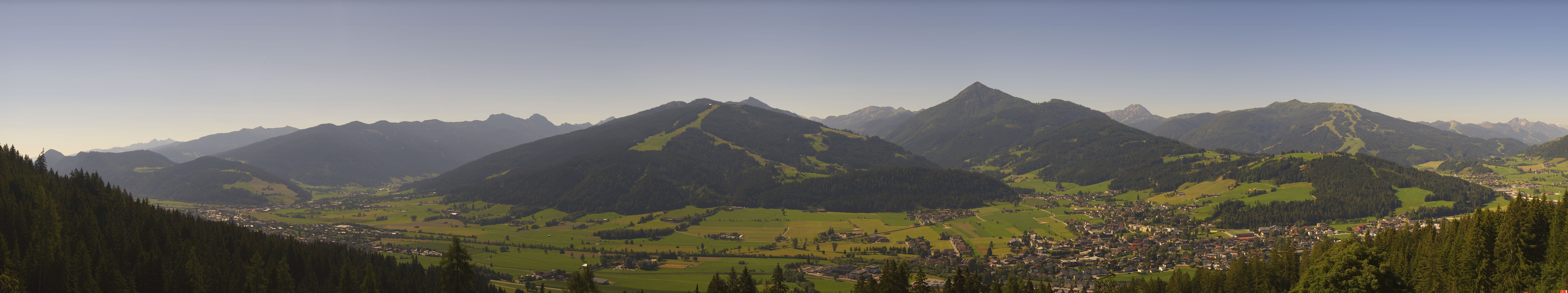 Archived image Webcam Enjoy the view from the 'Berggasthof Habersattgut' into the Enns valley