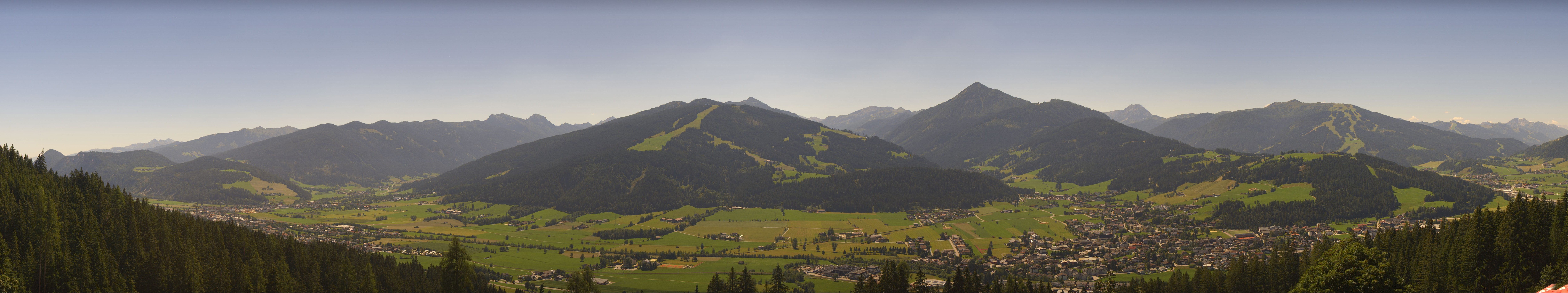 Archived image Webcam Enjoy the view from the 'Berggasthof Habersattgut' into the Enns valley