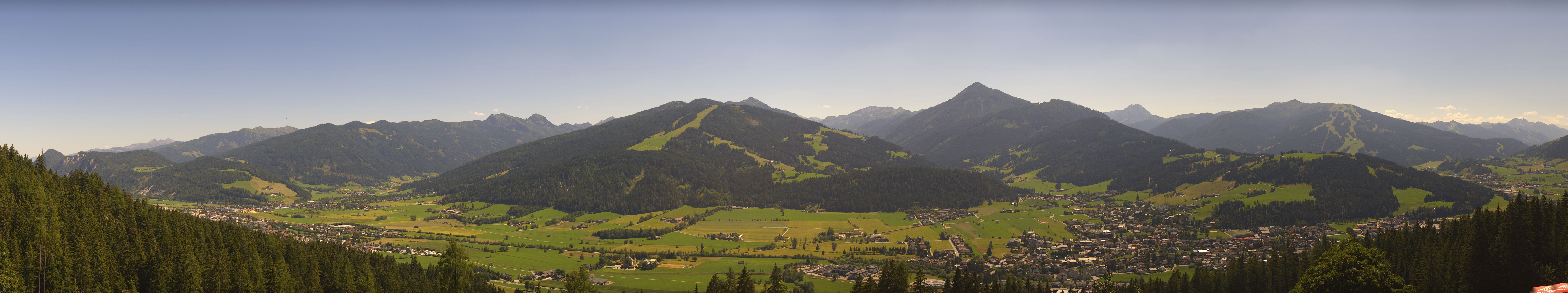 Archived image Webcam Enjoy the view from the 'Berggasthof Habersattgut' into the Enns valley