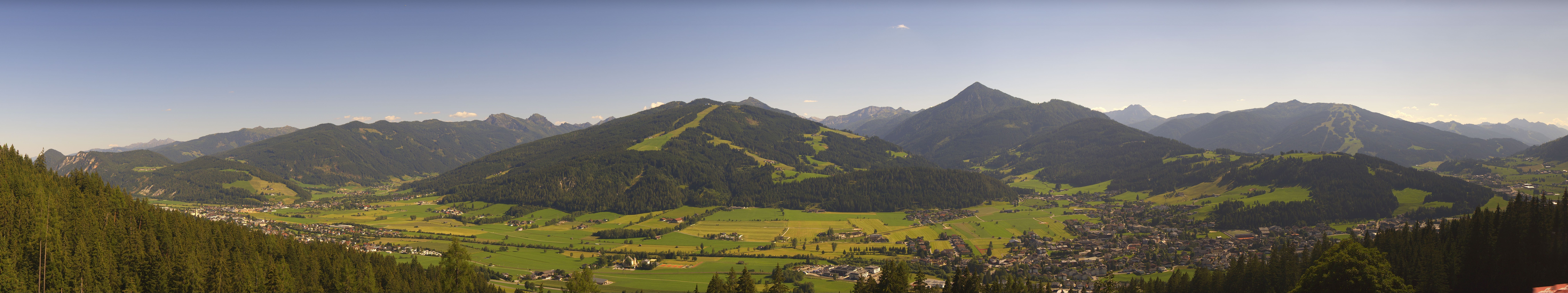 Archived image Webcam Enjoy the view from the 'Berggasthof Habersattgut' into the Enns valley