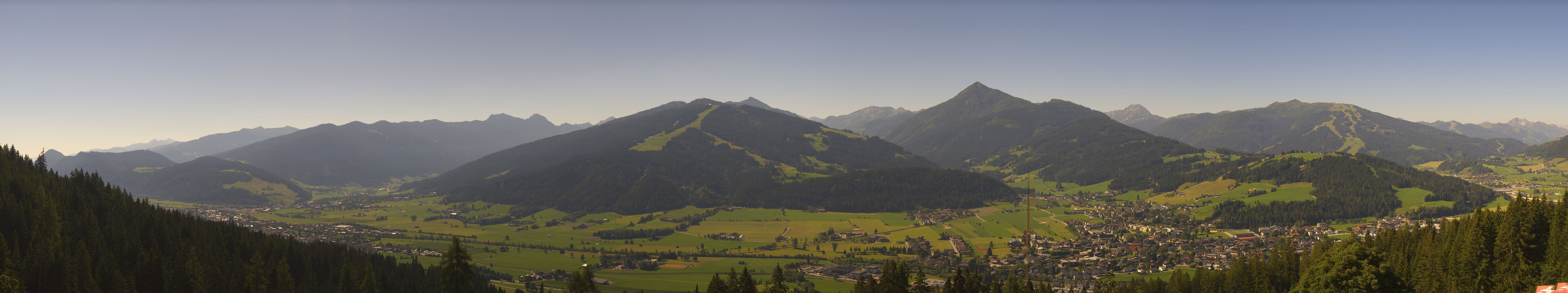 Archiv Foto Webcam Berggasthof Habersattgut: Panoramablick Altenmarkt