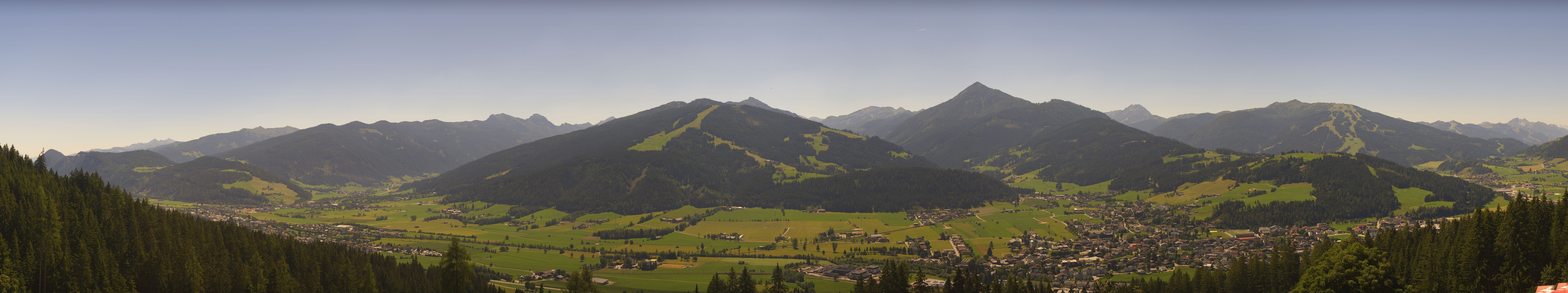 Archiv Foto Webcam Berggasthof Habersattgut: Panoramablick Altenmarkt