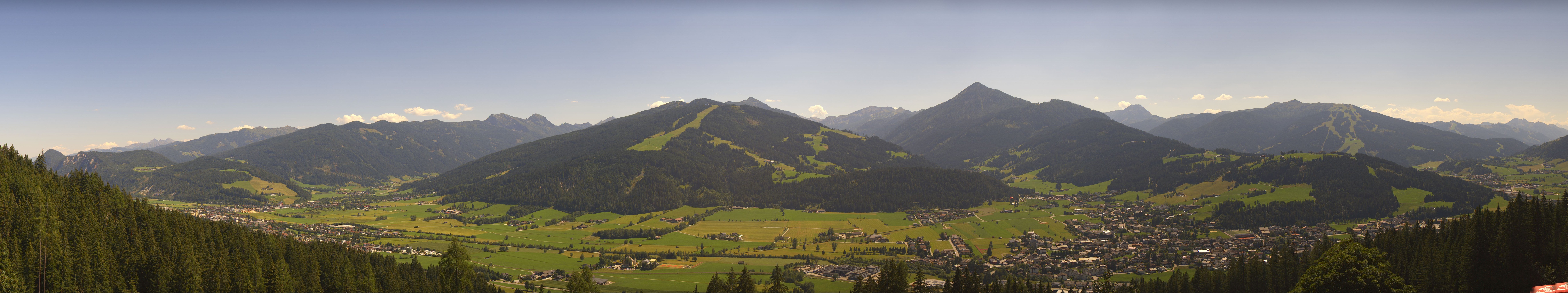 Archiv Foto Webcam Berggasthof Habersattgut: Panoramablick Altenmarkt