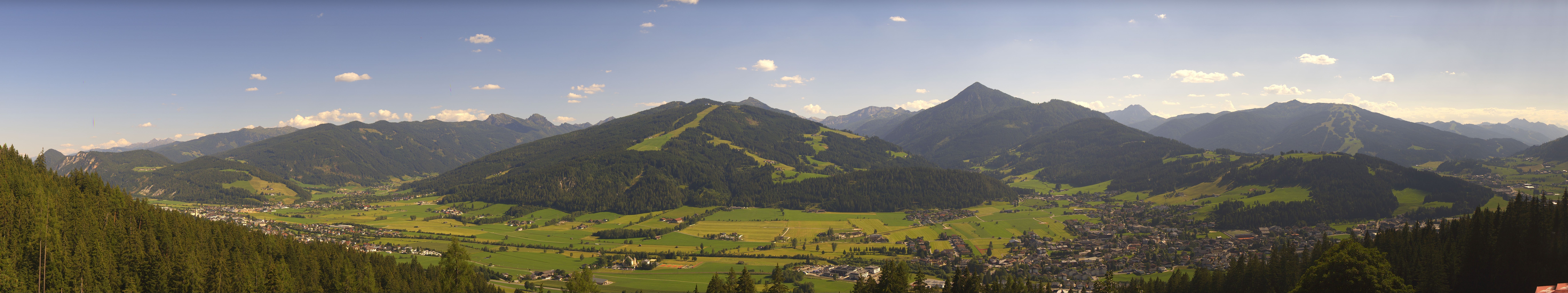 Archiv Foto Webcam Berggasthof Habersattgut: Panoramablick Altenmarkt