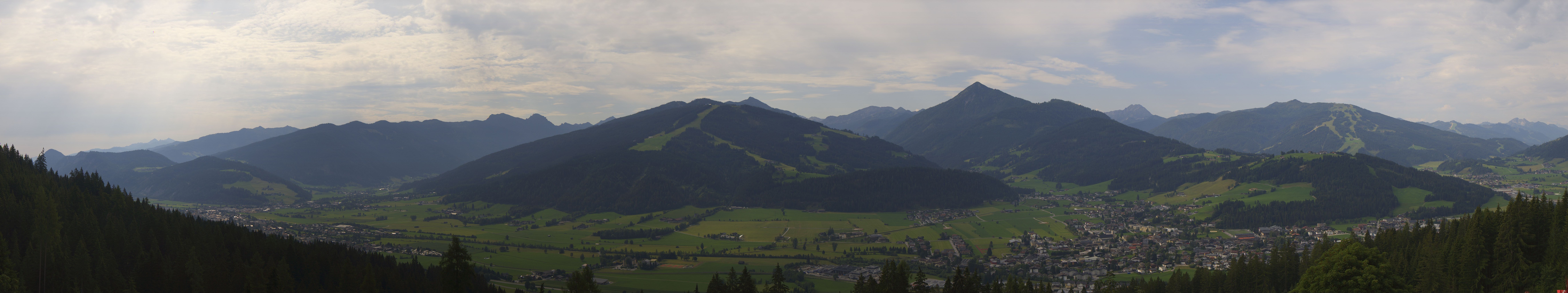 Archived image Webcam Enjoy the view from the 'Berggasthof Habersattgut' into the Enns valley