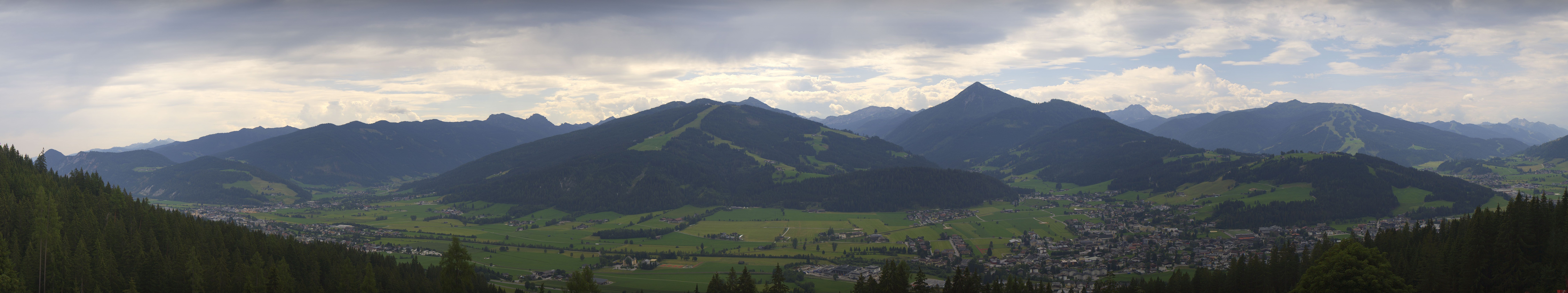 Archived image Webcam Enjoy the view from the 'Berggasthof Habersattgut' into the Enns valley