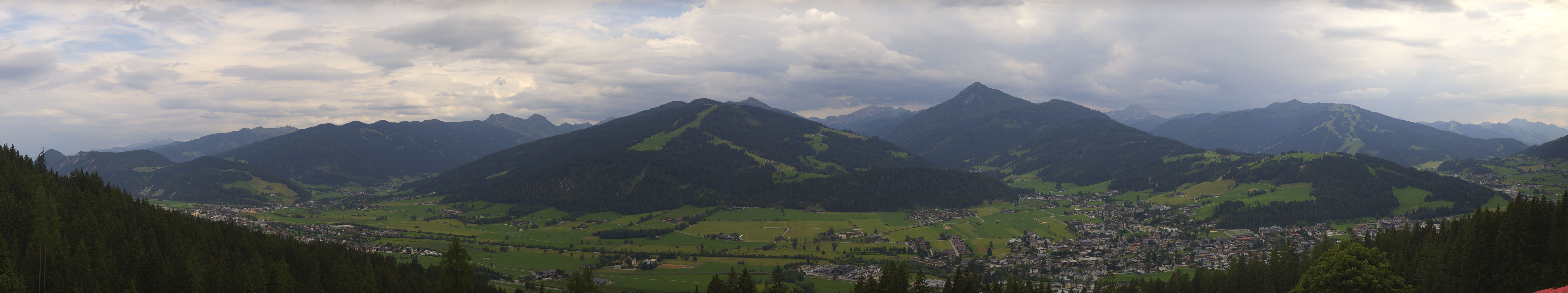 Archiv Foto Webcam Berggasthof Habersattgut: Panoramablick Altenmarkt